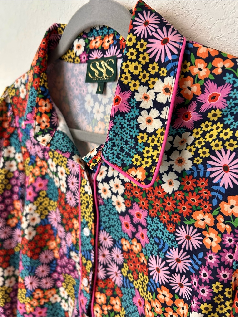 SSYS Floral Button-Down Shirt - Multicolor